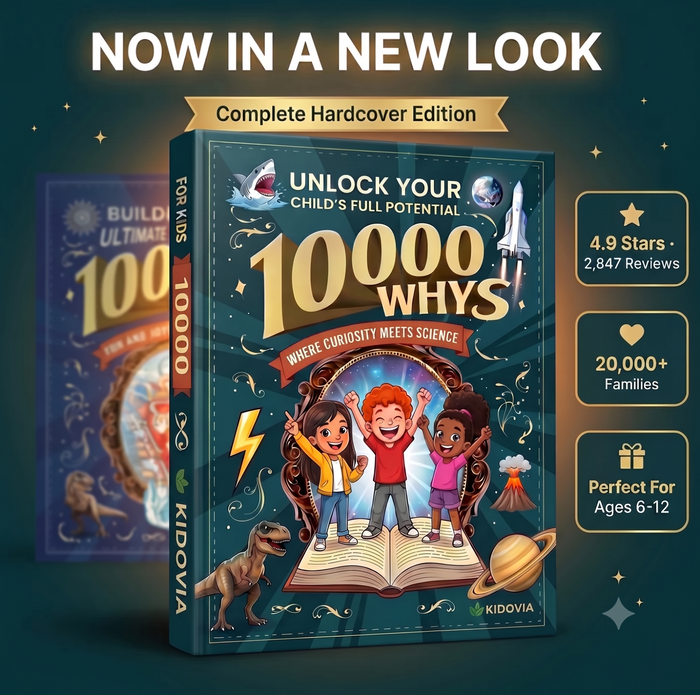 Unlock Your
Child's
Full Potential
One "Why?" at a
Time